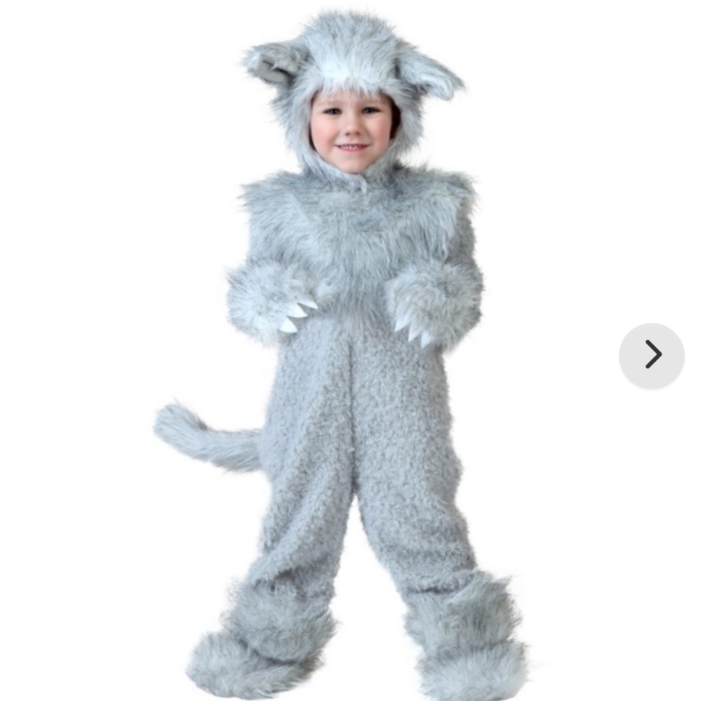 Wolf costume, 4T